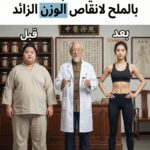 الماء بالملح و انقاص الوزن