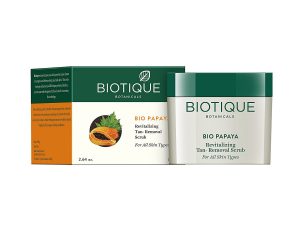 مقشر Biotique Bio Papaya (Biotique Bio Papaya Revitalizing Tan-Removal Scrub) :