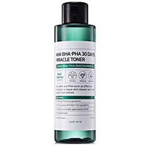 تونر ميراكل ثيرتي دايز من سوم باي مي الغني  AHA.BHA.PHA 30 days  Miracle toner from Som Bai Mi Ghani