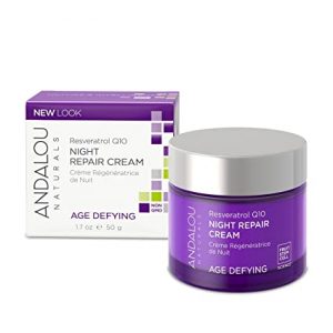 أندالو ناتورالز ريسفيراترول Q10 كريم الإصلاح الليلي Andalou Naturals resveratrol Q10 night repair cream