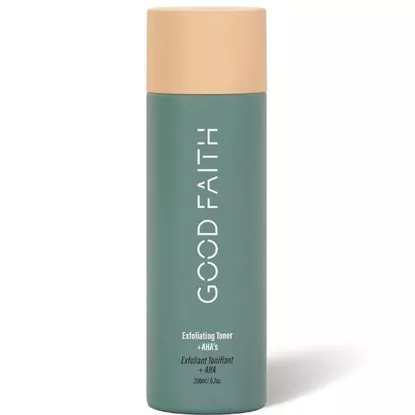 تونر للوجه جود فيث " للحصول على أفضل تقشير " Good Faith Exfoliating Toner + AHAs