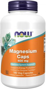 ناو سابليمنت ماغنيسيوم 400 مجم Now supplement Magnesium 400 mg