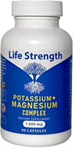 لايف سترينجث مركب المغنيسيوم البوتاسيوم 1000ملجم  Life strength potassium + magnesium 1000mg