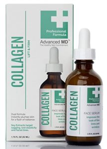 أدفانسيد ام دي تركيبة احترافية للشد والرفع كولاجين سيرم Advanced MD Professional Formula  Lift & Firm Collagen Serum