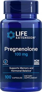 1. لايف أكستنشن بريغنينولون 100 ملجم  Life Extension Pregnenolone 100mg