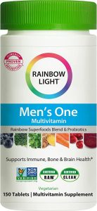 14. راينبو لايت وان للرجال الفيتامينات المتعددة  Rainbow Light Men’s One Multivitamin 