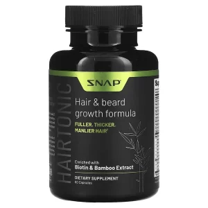 3. تركيبة نمو الشعر واللحية من سناب Snap Supplements hair& beard growth formula