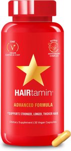 8. فيتامينات الشعر المتطورة من هيرتامين  HAIRtamin advanced formula