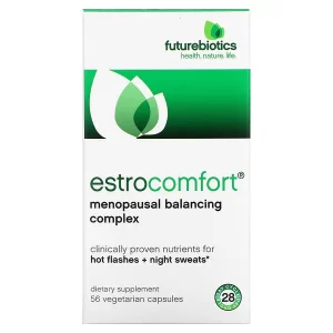 6. فيتوربايوتيكس, إيسترو كومفورت، مركب متوازن لسن اليأس FutureBiotics, estocomfort menopausal balancing complex