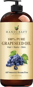 12. زيت بذور العنب النقي 100% من هاند كرافت بليندز Handcraft Blends 100% Pure Grapeseed Oil