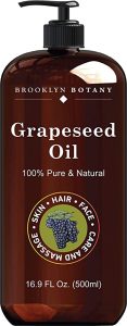 10. زيت بذور العنب من بروكلين بوتاني  Brooklyn Botany Grapeseed Oil