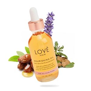 2.سيروم الزيت المغذي للشعر من لاف هير Love Hair - Nourishing Hair Oil serum