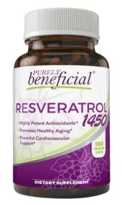 4.ريسفيراترول 1450 من بيورلي بينفيشيال Purely Beneficial Resveratrol 1450