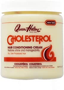 7.كريم بلسم كوين هيلين كوليستيرول Queen helene cholesterol hair conditioning cream