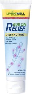 11. ريب اون تخفيف الألم سريع المفعول وكريم طبيعي لتخفيف آلام العضلات  Rub on Relief Fast Acting Pain and Ache Relief Natural Cream 