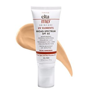 15. إلتاميد يو في إليمنتس كريم  مرطب بعامل حماية 44 ملون EltaMD UV Elements SPF 44 Tinted Moisturizer for Face