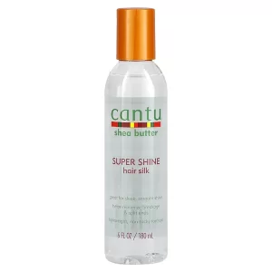 4.كانتو‏, زبدة الشيا، لشعر حريري ذو لمعان فائق Cantu shea butter super shine hair silk 