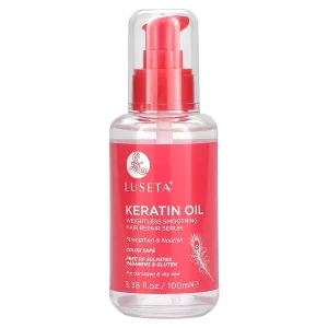 5.لويستا بيوتي‏, زيت كيراتين، سيروم خفيف ومنعم لإصلاح الشعر Luesta Beauty keratin oil weightless smoothing hair repair serum