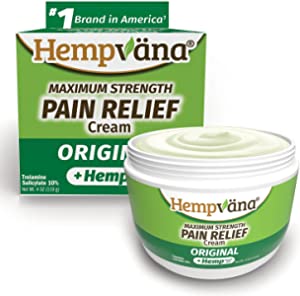 6. كريم ريليف من هيمبفانا ذو القوة القصوي Hempvana maximum strength pain relief cream