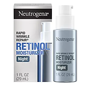 7.مرطب ليلي لإصلاح التجاعيد السريع بالريتينول من نيوتروجينا Neutrogena rapid Wrinkle Repair retinol Night Moisturizer