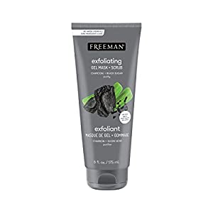 10.فري مان قناع جل تلميع الوجه بالفحم والسكر الاسود Freeman Facial Charcoal and Black Sugar Polish Mask