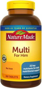 11.نيتشر ميد ملتي فور هيم Nature Made Multi for Him