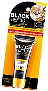 11. قناع مقشر من الكربون للرؤوس السوداء من ميستين Mistine Blackhead Black Head Carbon Peel Off Face Mask 