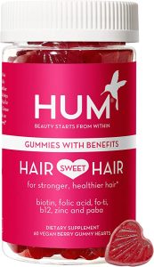 15.هيم نيوتريشن سويت هير جروس علكات HUM Nutrition Hair Sweet Hair Growth Gummies 