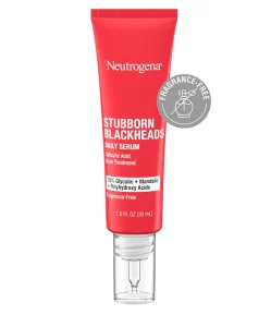 17.نيوتروجينا ستوبورن بلاك هيدز سيروم يومي لحب الشباب Neutrogena Stubborn Blackheads Daily Acne Facial Serum