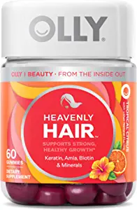 6. اولي أقراص مضغ للشعر من هيفنلي OLLY Heavenly Hair Gummies