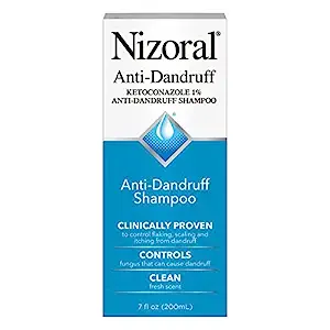 14. شامبو نيزورال المضاد للقشرة مع 1٪ كيتوكونازول Nizoral Anti-Dandruff Shampoo with 1% Ketoconazole