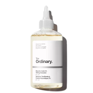 1.محلول التنغيم بحمض الجليكوليك بنسبة 7% من ذا أورديناري The Ordinary Glycolic Acid 7% Toning Solution