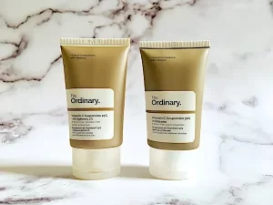 1.The Ordinary Vitamin C Suspension 23% + HA Spheres 2% or The Ordinary Vitamin C Suspension 30% in Silicone