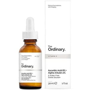 ذا أورديناري حمض الأسكوربيك 8% + ألفا أربوتين 2% The Ordinary Ascorbic Acid 8% + Alpha Arbutin 2%