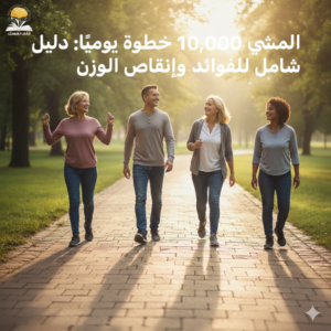 المشي 10,000 خطوة يوميًا: دليل شامل للفوائد وإنقاص الوزن