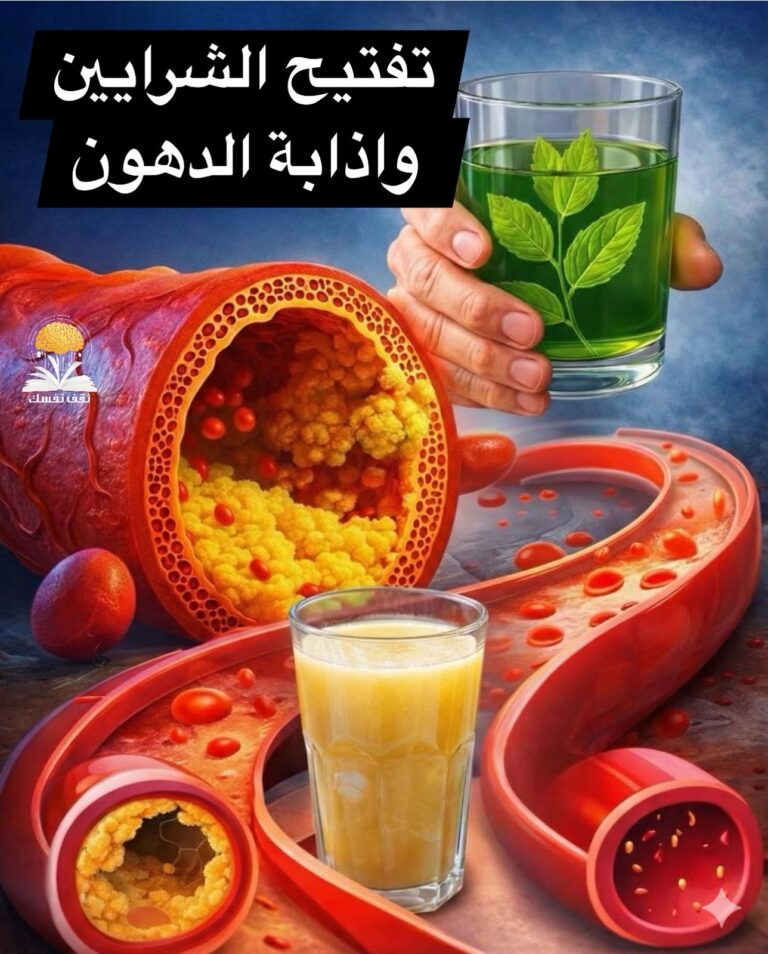 تنظيف الشرايين وإذابة الدهون