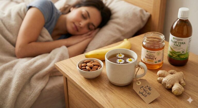 وداعاً لحرقة المعدة والأرق: دليلك الشامل لعلاج الارتجاع الليلي طبيعياً