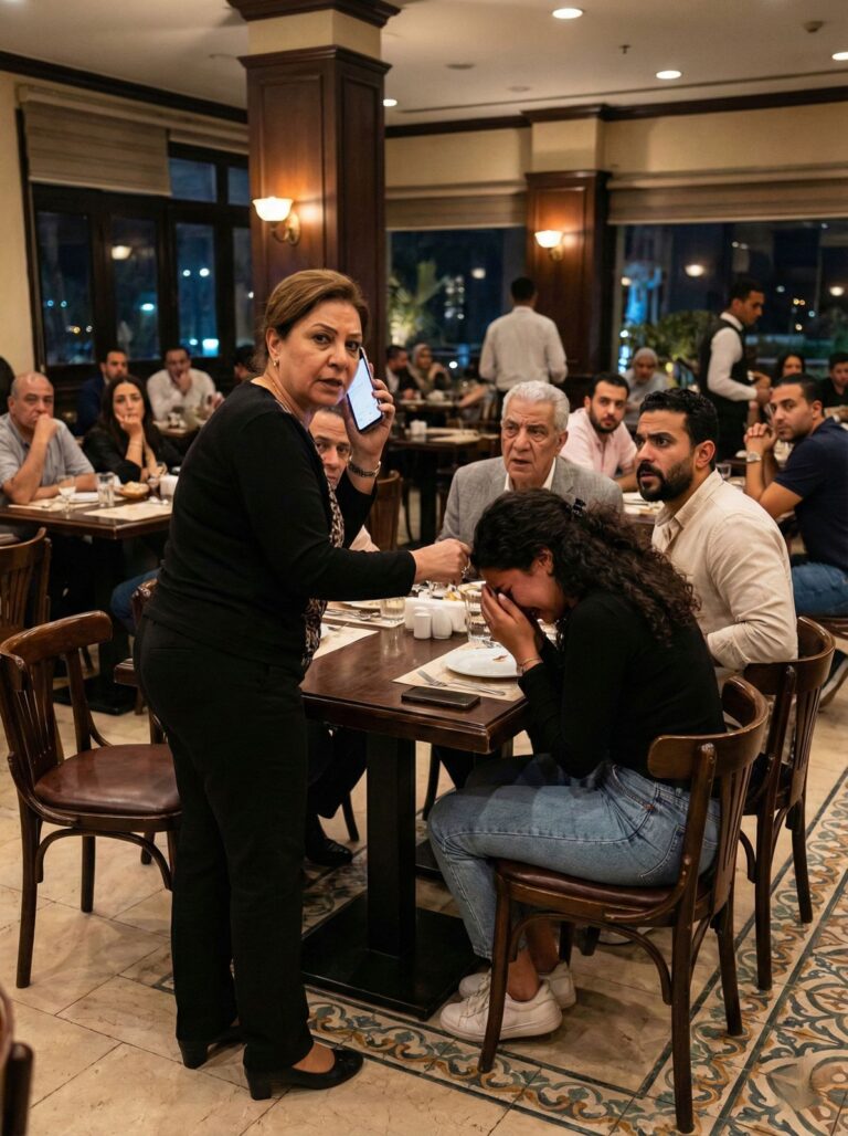 قصة جوز بنتي كسر بخاطرها في المطعم