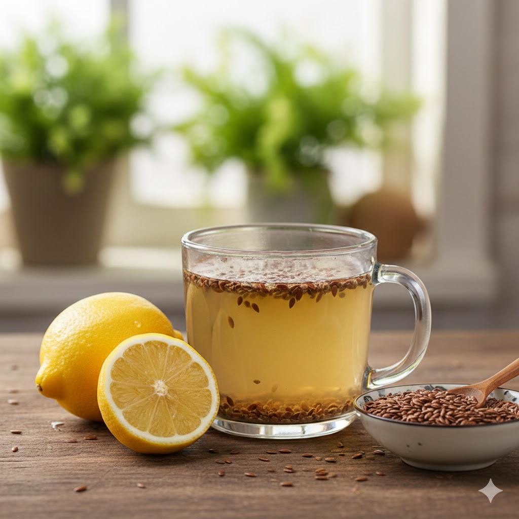 بذور الكتان والليمون- حل طبيعي وفعّال لمشكلة الإمساك