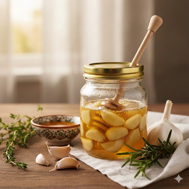 قوة الطبيعة: فوائد تناول خليط الثوم والعسل لمدة 7 أيام متتالية