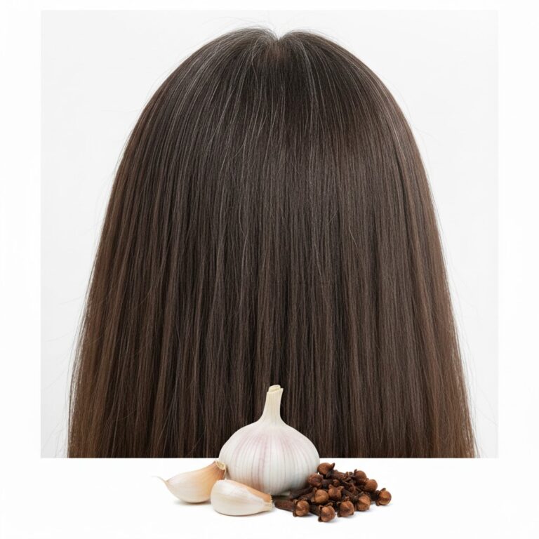 وداعاً للشيب: وصفات الثوم والقرنفل السحرية لإعادة شباب شعرك!