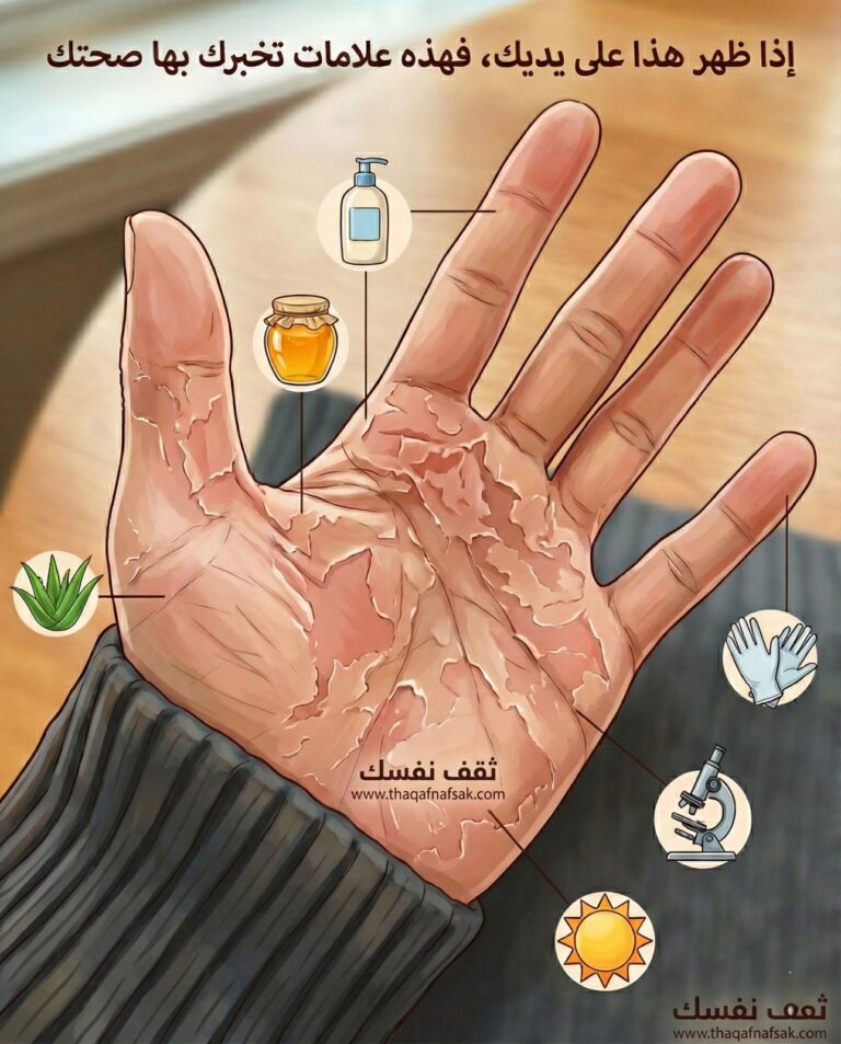 تقشر جلد اليدين احذر هذه العلامات على يدك