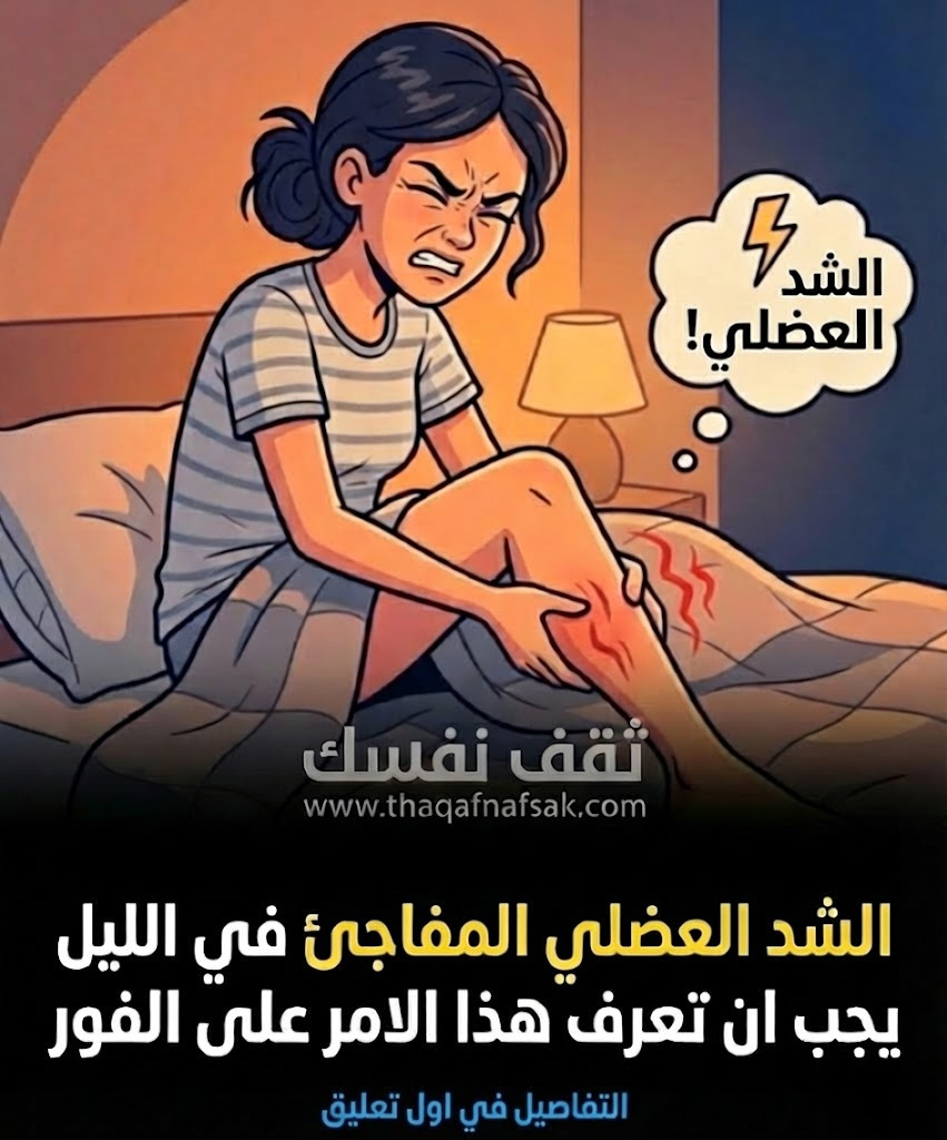 الشد العضلي الليلي: نداء استغاثة من جسدك