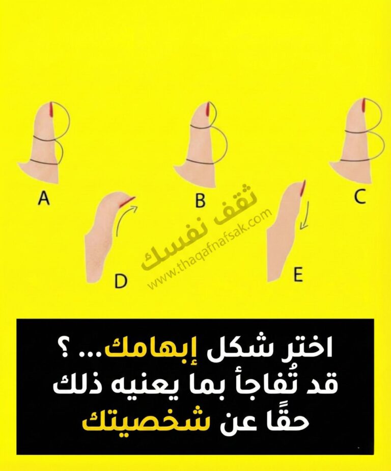 thumb personality test