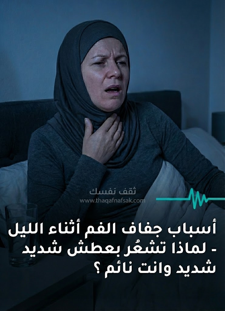 جفاف الفم الليلي