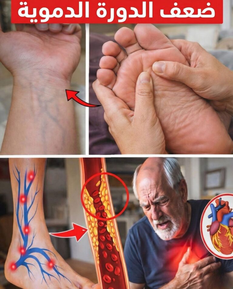 أعراض ضعف الدورة الدموية