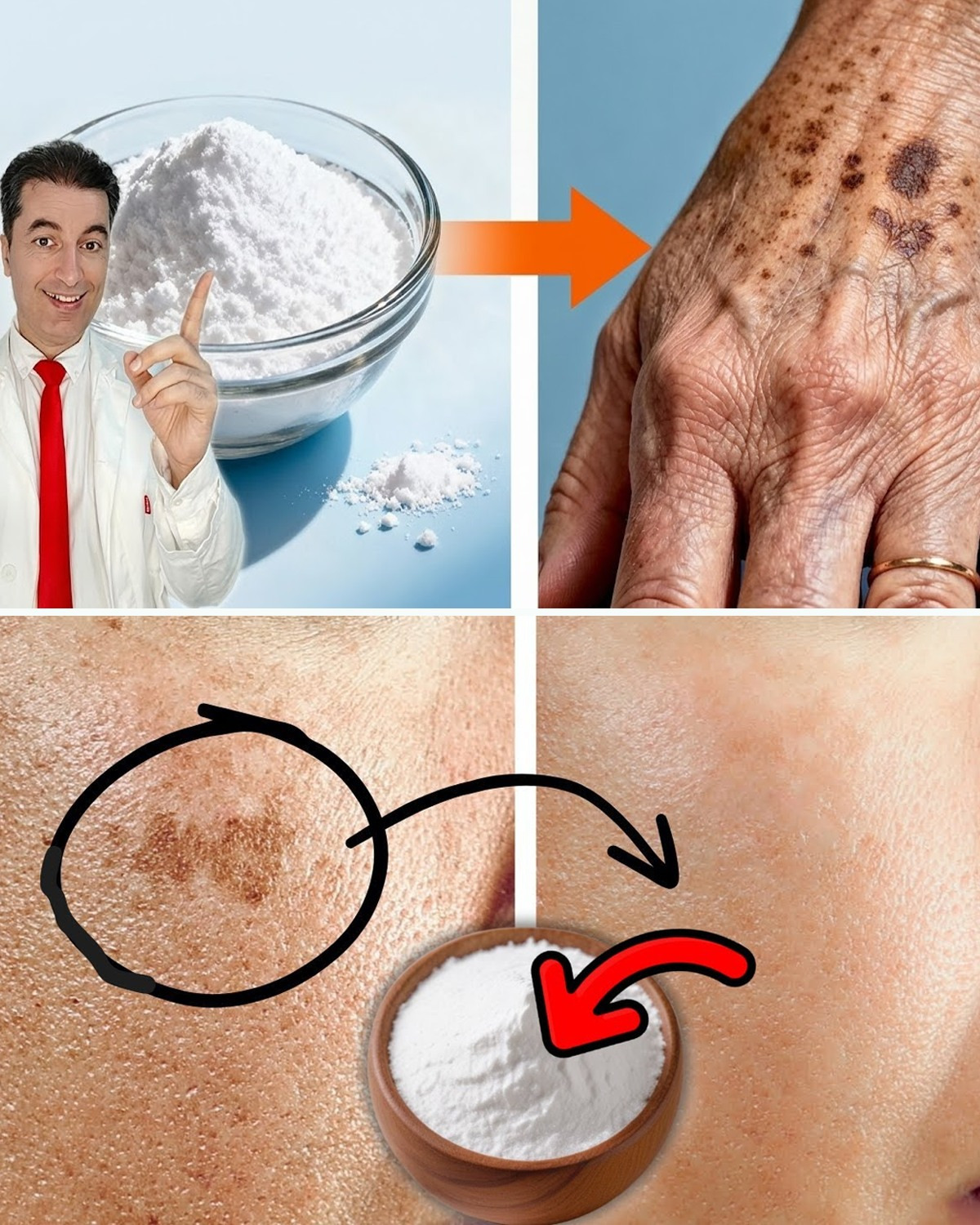 removing skin blemishes
