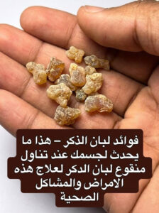 منقوع لبان الدكر للكلى والحالب