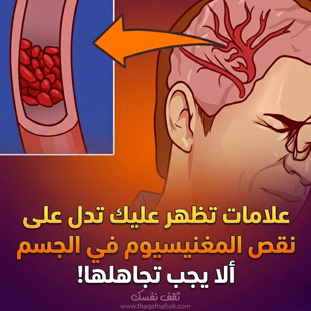 علامات نقص المغنيسيوم