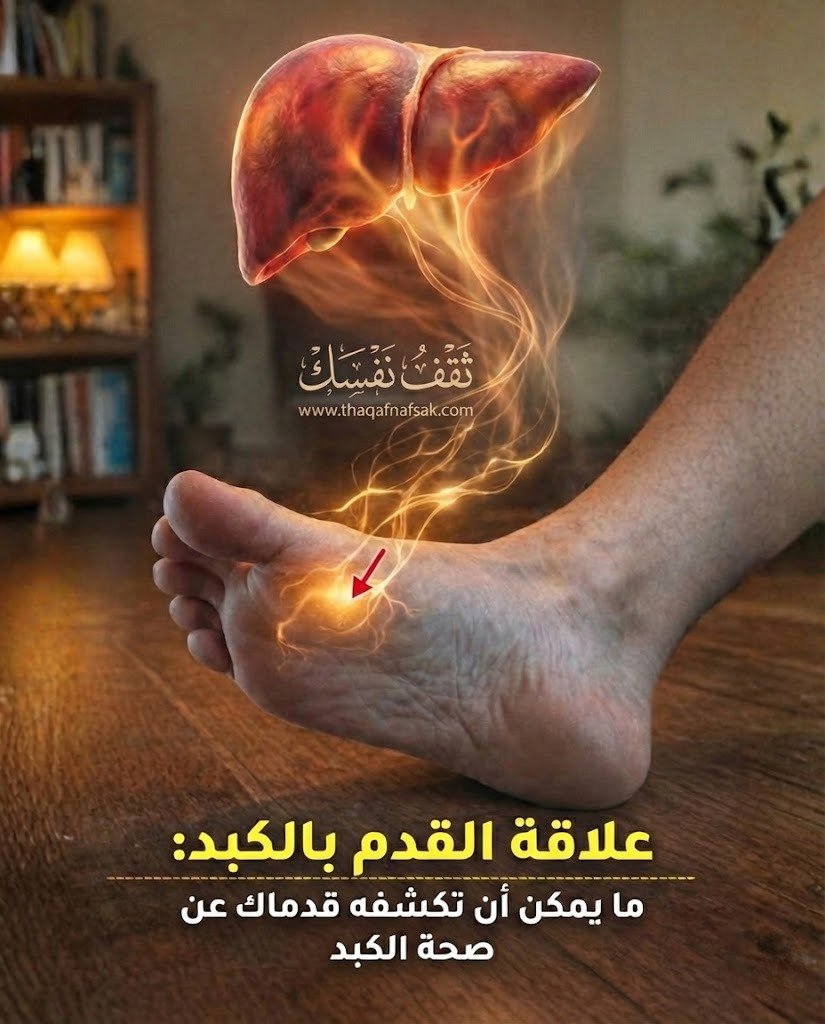 ارتباط القدم بالكبد: ماذا تخبرك قدماك عن صحة كبدك؟